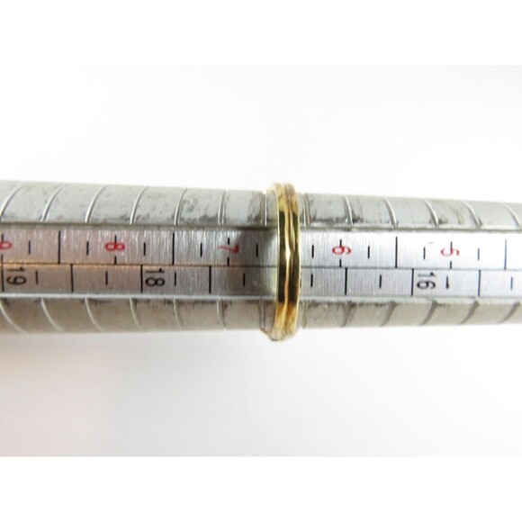 Antique Style Japanese Satsuma Iris Flower Ring Gilt Sterling Size 6.5 - Picture 8 of 9